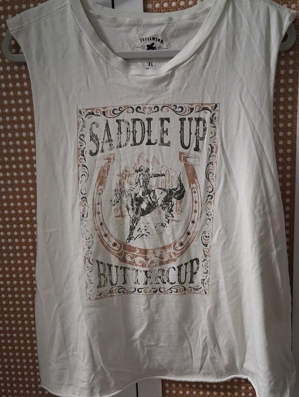 Idyllwind White Graphic Crewneck Tee
